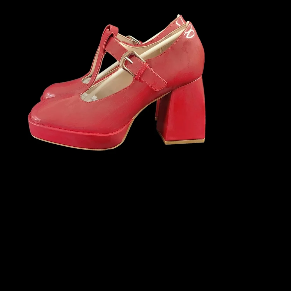 Cape Robbin Red‎ Patent Heels
